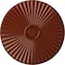 Ekena Millwork Shakuras Ceiling Medallion (For Canopies up to 5 1/2"), Hand-Painted Firebrick, 29 1/2"OD x 2"P CM30SHFIF - alternate 1